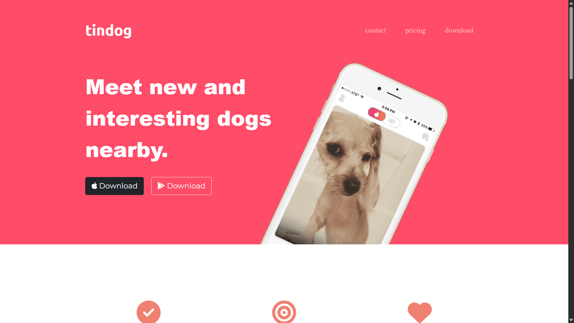 TinDog - Meet New and Interesting Dogs Nearby